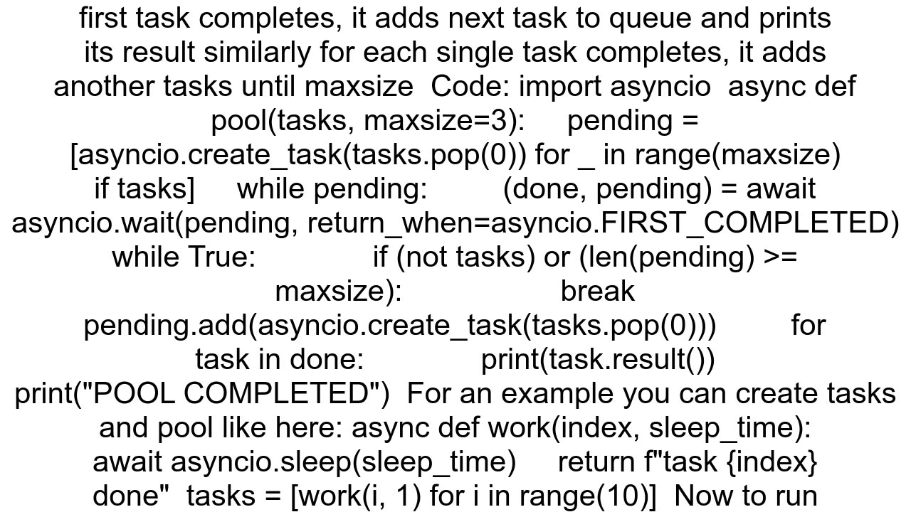 Best way to limit concurrent http requests in python no threads