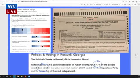 Voter Fraud ballot