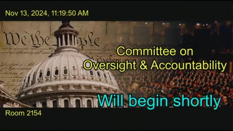UAP Testimony Before Congress 11/13/2024