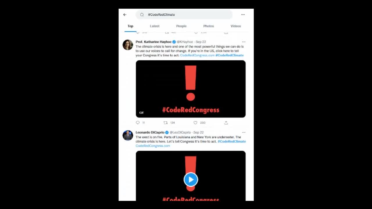 #Coderedclimate, Whats going on?