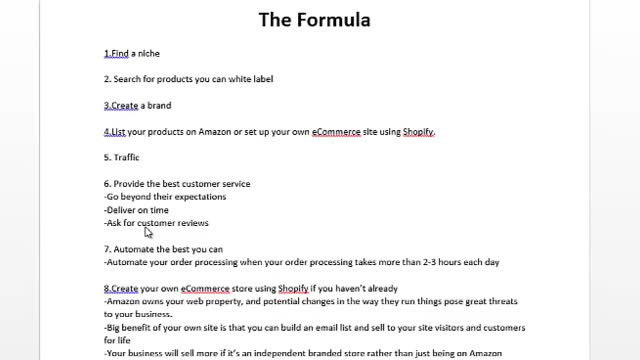 The Best Formula For Succeeding With Ecommerce