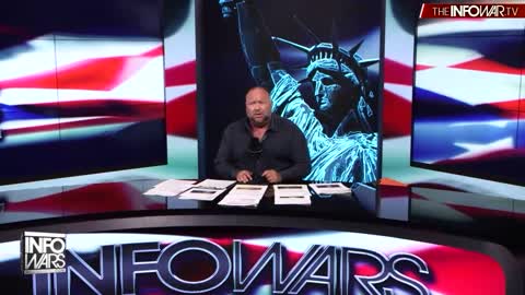 Alex Jones Declares Independence Against The Alien Force and Their Cyborg Slaves of Satan