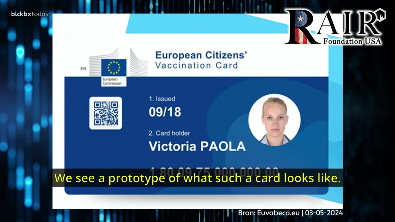 Blueprint for Control: Europe’s Digital Vaccination Card and the Coming Era of Total Surveillance