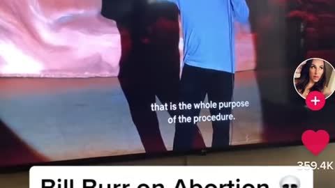Comedian Bill Burr on abortion