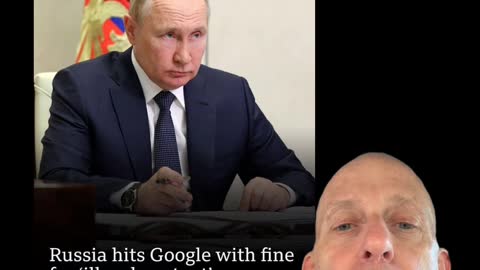 Russia fines google