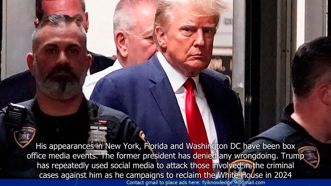 Donald Trump says he will surrender to authorities over Georgia charges