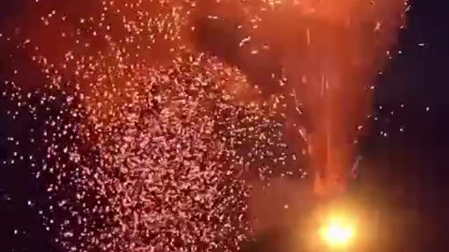 Fire train amazing view