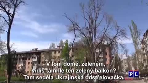 Obyvatel Mariuopolu vypráví o ukrajinské ostřelovačce, která střílela na civilisty