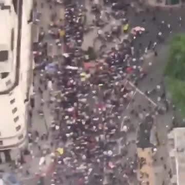 Amazing Video Footage As Millions Of Tyranny Protesters Take To Streets In London