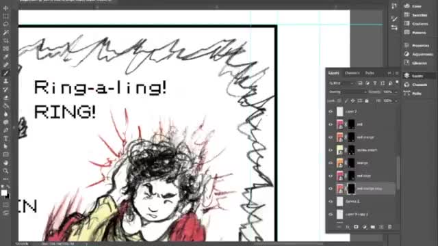 Lo-fi Art and Chill: Coloring Page 56