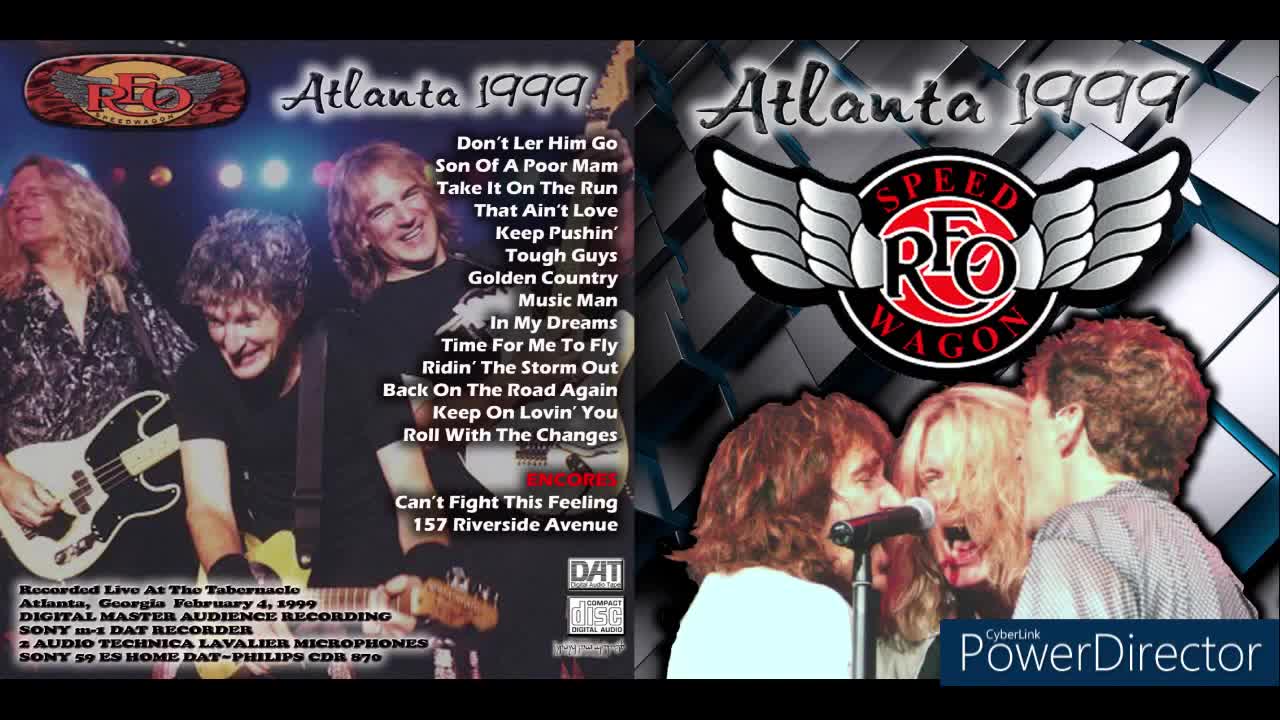 REO Speedwagon Live Atlanta GA 1999