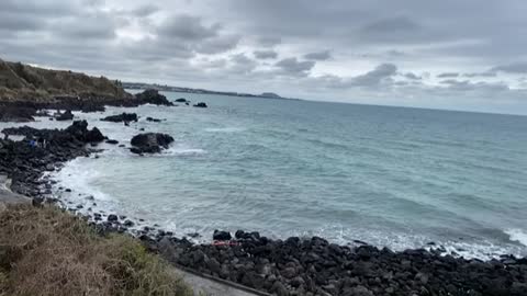 Aewol Beach in Jeju Island