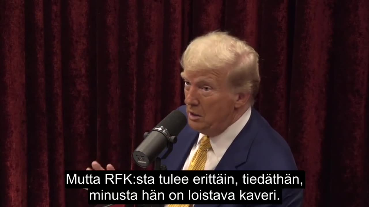 Suomennettu: Joe Rogan Experience #2219 - Donald Trump