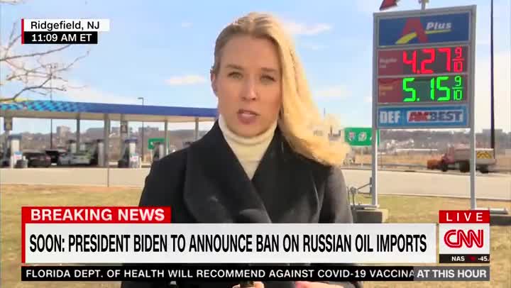 CNN: Its ok to pay higher gas prices to support Ukraine...