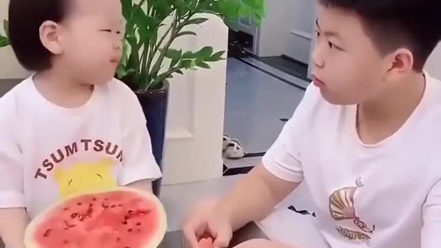 Smart kid|so funny little kid and brother 🤣