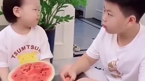 Smart kid|so funny little kid and brother 🤣