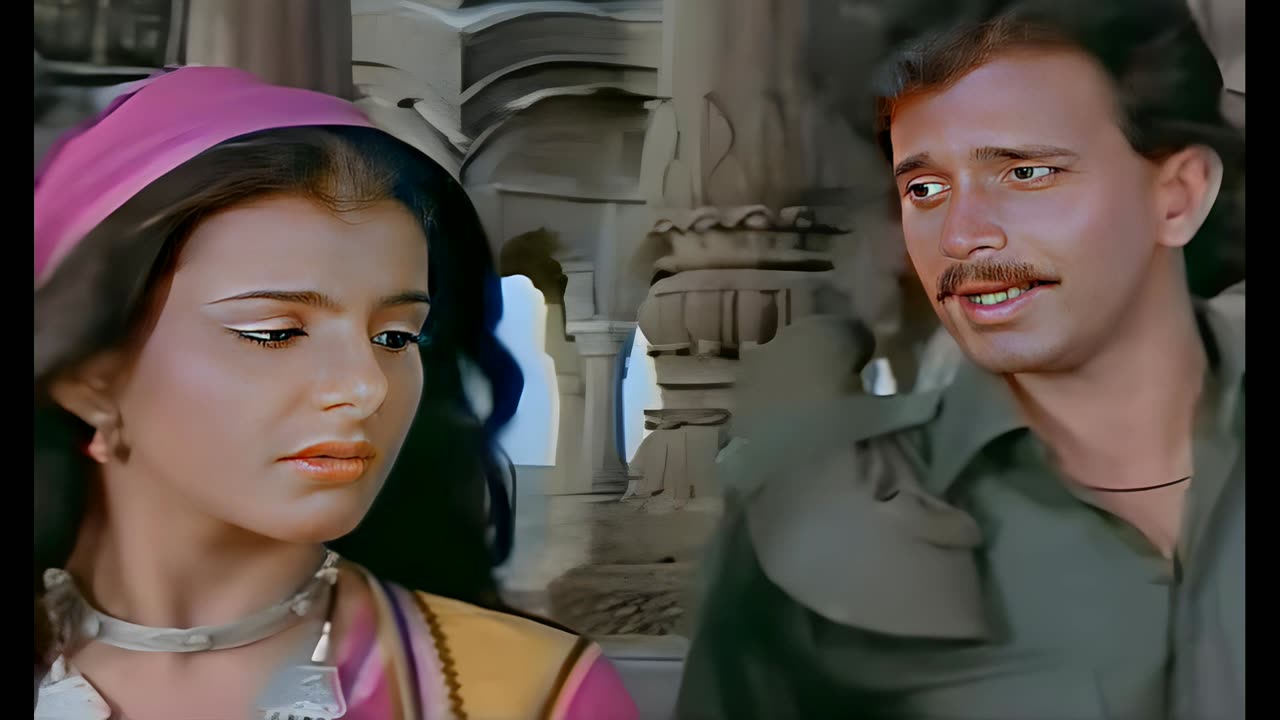 Zihaale E Miskin Original Song SlowedReverb Lata Mangeshkar Ghulami 1985 Songs Mithun_1080p