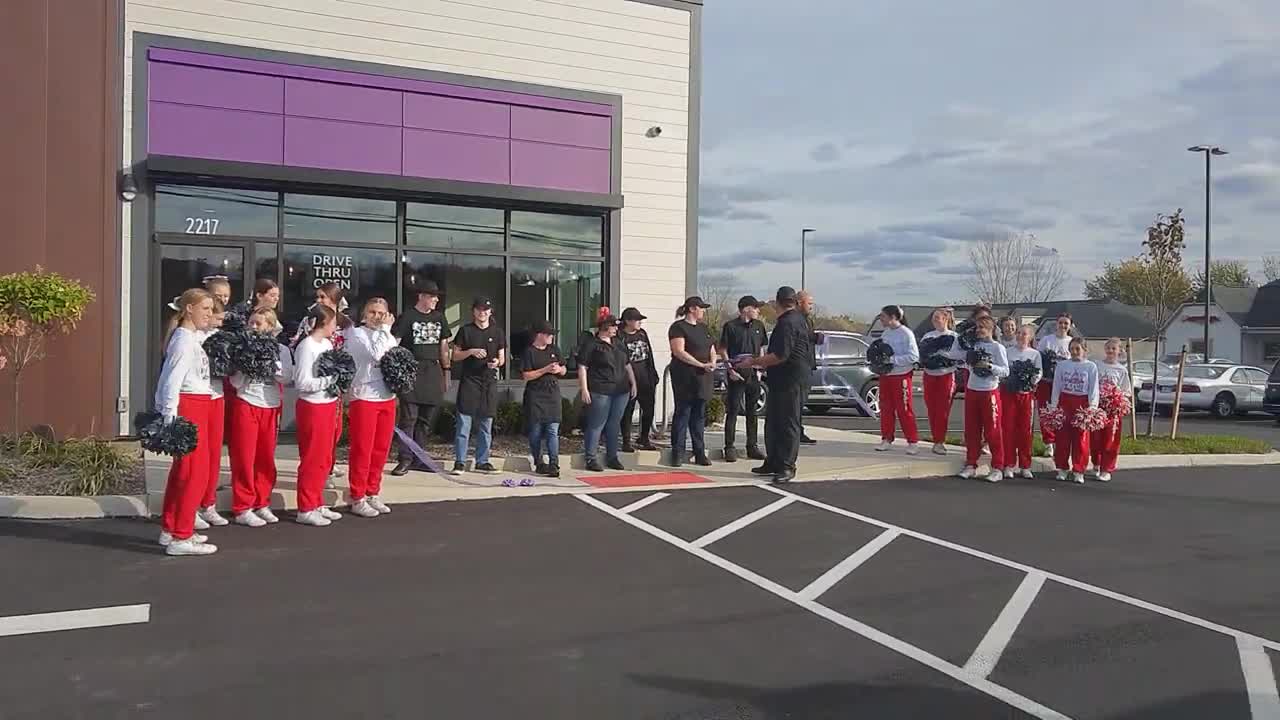 New Canal Fulton Taco Bell Grand Opening Ribbon Cutting November 1 2021