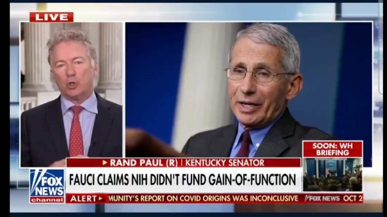 Rand Paul reveals ‘smoking gun’ tying Anthony Fauci to research that led to COVID outbreak