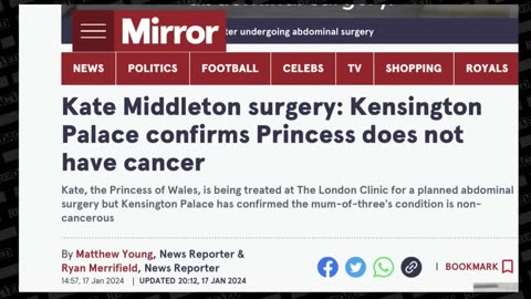 does princess Kate have cancer or not: decide for your self after the video