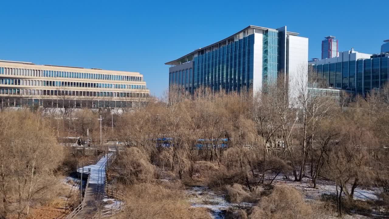 National Assembly Building located at Yeoui Island, Seoul, Korea