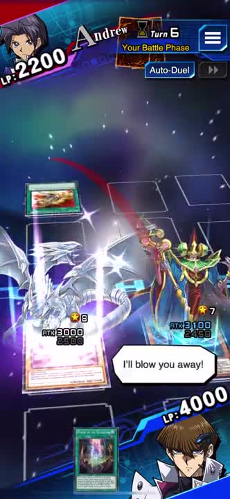 Yu-Gi-Oh! Duel Links - Legend Foil Rarity Blue-Eyes White Dragon (4th Anniversary Campaign UR Card)