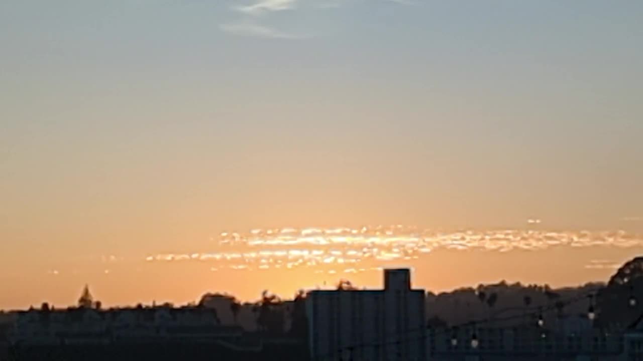 The Santa Cruz Warf at Sunset