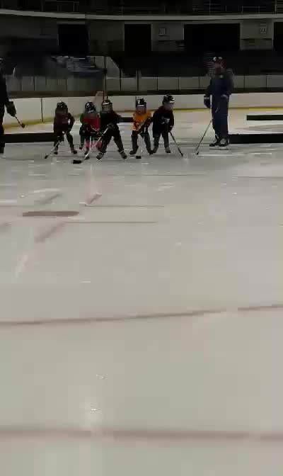 Cason's hockey practice