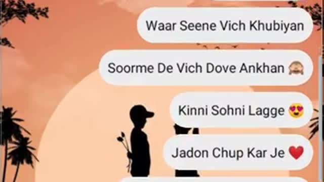 Kine din ho gy || what's app status || new song ||