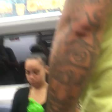 Five tattoo stop five on subway
