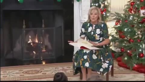 BOOM!! A kid yells at Jill Biden just as she begins to read to them.