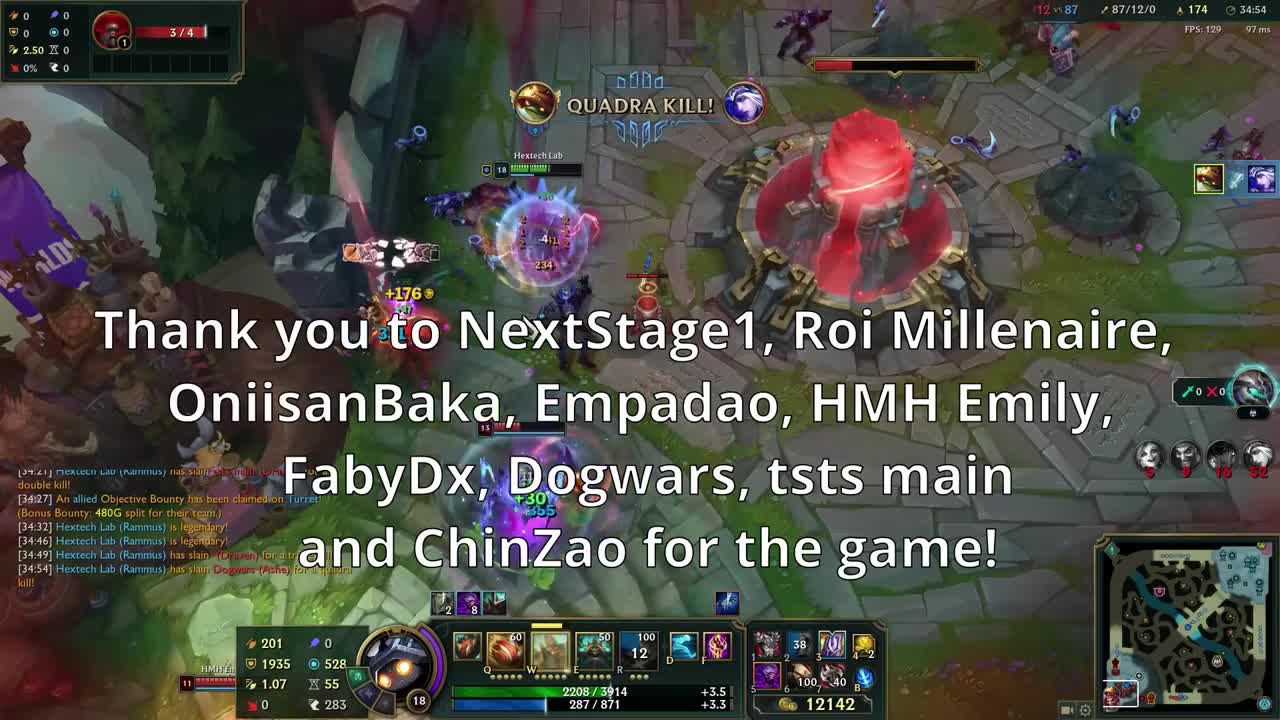 One Rammus against Nine ADCs - 1 vs. 9 in League of Legends!