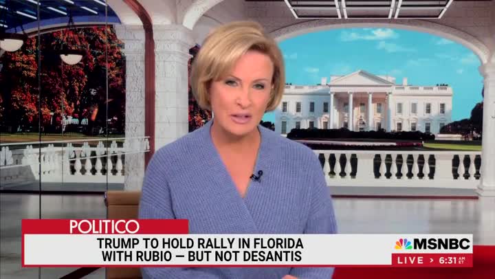 Mika Brzezinski Accuses Trump Of Being 'Scared' Of Gov. DeSantis