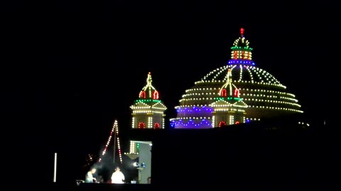 Die Beleuchtete Kirche von Mgarr Malta bei Nacht