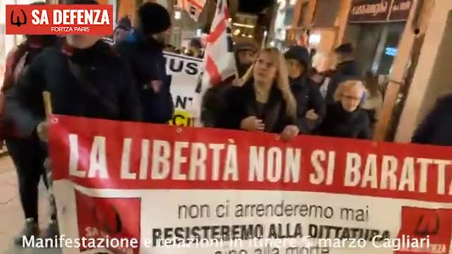 Manifestazione e relazioni in itinere Cagliari