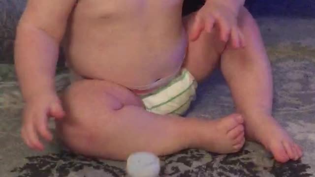 Baby Nails A Double Water Bottle Flip