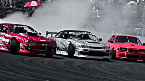 Bunch of s15's drifting