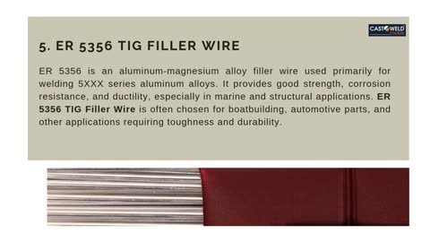 Various Types of TIG Filler Wire to Buy Online