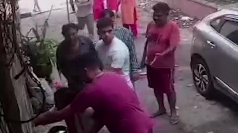 Indian Express - Delhi Man Violently Attacks Neighbours With Iron Rod Over Barking Pet Dog