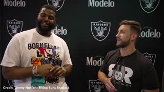 Raiders DT Johnathan Hankins Exclusive Interview