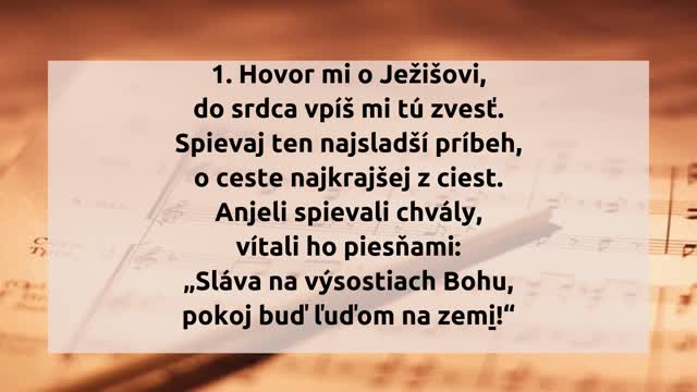 Hovor o Ježišovi (Vianoce)