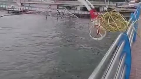 Amazing fishing skills