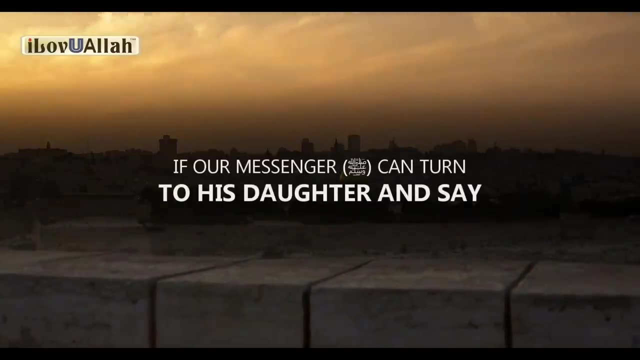 DON'T WORRY, ALLAH CONTROLS THE FUTURE