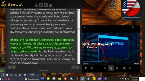 X22 RAPORT🔴3095a - Gospodarka się załamuje, jak to zatuszować, cyberatak