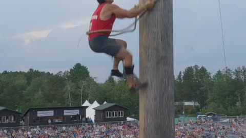 Amazing climbing competition