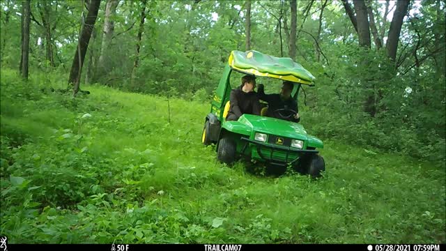 Trail Riding on Gator