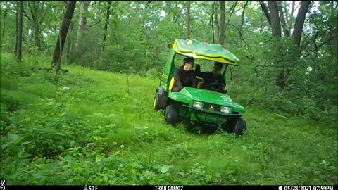 Trail Riding on Gator