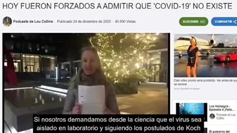 Gemma O'Doherty, periodista y activista. El Virus no existe.