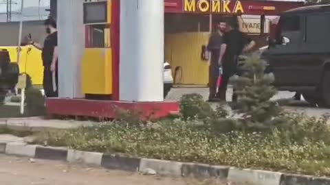 car gas station