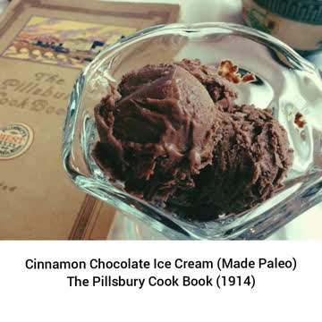 Antique Chocolate Cinnamon Ice Cream Recipe (Made Paleo)